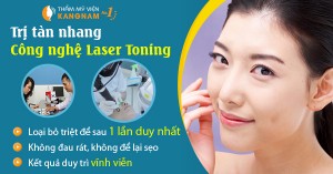 Trị tàn nhang hiệu quả bằng công nghệ Laser Toning1